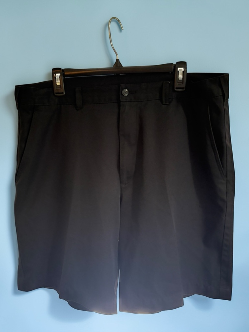 EUC PGA Tour Men’s Size 38 Golf Shorts Black Worn Twice Tech Casual Everyday